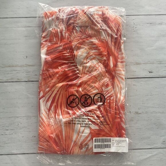 NWT- ASOS Design Maternity Low Back Maxi Dress in Palm Print Size 8 - Picture 4 of 5